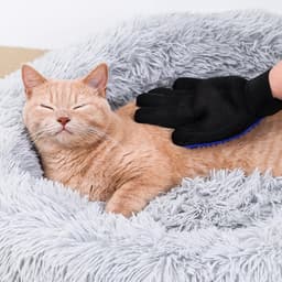 Washandschoen voor katten, kattenhandschoenen, borstel van siliconen, kattenborstel, hondenborstel, verzorgingshandschoen voor huisdieren, premium massagehandschoen voor — thumbnail 5