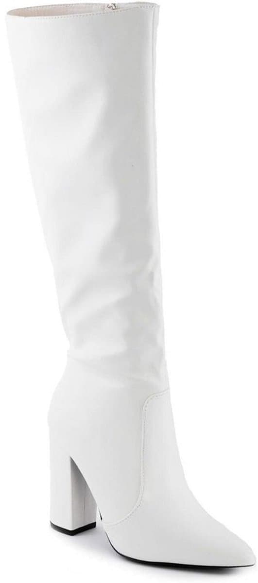 Dames Laarzen - Kniehoge Laars - Mode Statement - Puntige Neus - Hoge Hak — afbeelding 1