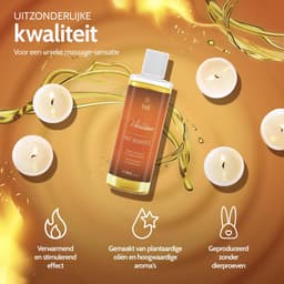 Vibratissimo 'Hot Moments': verwarmende, verzachtende massageolie, liefdesolie, erotische liefdesolie, 100 ml — thumbnail 4