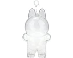 Beschermhoes Vinyl Plush Toy - Transparante PVC Tas - Duurzaam Acrylmateriaal - Eenvoudige Installatie - Optimale Bescherming - Flexibele Siliconenhouder - Vitrinekast
