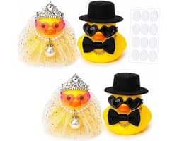 Bruiloftseenden Doe-het-zelf - Cadeauset Paar - Cadeau Verrassen - Inclusief Accessoires - 4 Stuks - Geel