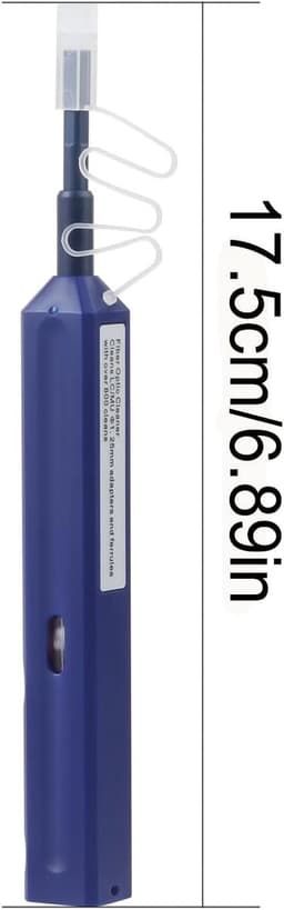 Glasvezel Optic Cleaner Pen - 1,25 mm MU/LC connectoren - blauw - effectieve reiniging - ShopVlot — thumbnail 2