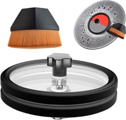 Platen Reinigingsset - Labelbeschermer Vinyl - Vinyl Reinigen - Dubbelzijdig Waterdicht - Voor 7 10 12 inch - Zwart — thumbnail 1