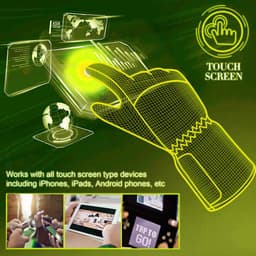 Dailygoods - Elektrische Verwarmingshandschoenen - Verwarmde Handschoenen - Ideaal voor Fietsen in de Winter - USB Aansluiting - Dames Handschoenen -... — thumbnail 5