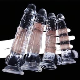 Oneay L Realistische penis met sterke zuignap, unisex speeltje, anaalplug, seksspeeltje voor stellen, anaalpenis voor mannen/vrouwen/homoseksuelen, seksspeeltje voor volwassenen of seksspeeltje voor beginners. — thumbnail 3