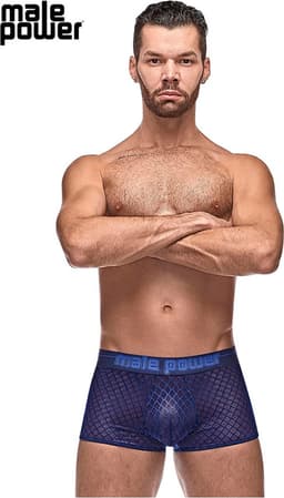 Male Power Mini Short navy Small — thumbnail 1