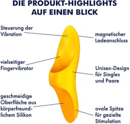 Satisfyer, vibrator, vingervibrator, 'Teaser', met batterij, medische siliconen, 12 cm — thumbnail 4