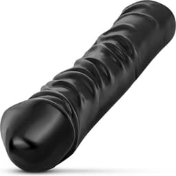 All Black Grote zwarte realistische dildo 33 cm — thumbnail 19