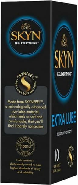 Skyn Extra Lubricated Latexvrije condooms 10 stuks — thumbnail 4