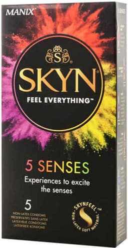 Skyn 5 Senses Latexvrije condooms 5 stuks — thumbnail 6