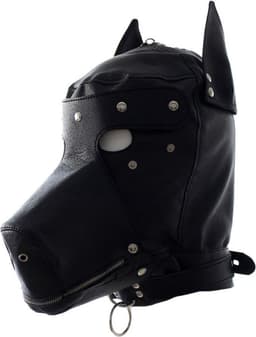 Fetish Dobermann SM Dog Mask - Spannend voor koppels - Hondenmasker - Sex speeltjes - Sex toys - Hondenkop - Erotiek - Bondage - Sexspelletjes voor mannen en vrouwen – Seksspeeltjes - SM masker - Fetish masker - Bondage masker — thumbnail 2