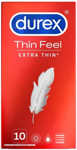 Durex - Condooms - Thin Feel - Extra Thin - 3x 10 stuks — thumbnail 10