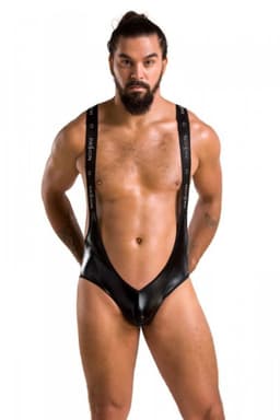 Passion - Body Bruno - heren body- zwart - XXL/XXXL — thumbnail 5