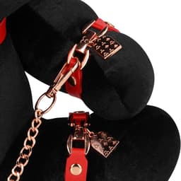 Konijnen Bondage - Velvet - Groot - Zwart — thumbnail 3