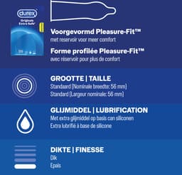 Durex - 40 Condooms - Extra Safe 20 stuks - Nude No Latex 20 stuks - Voordeelverpakking — thumbnail 4