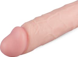 Real Fantasy - Glynn Realistische Dildo met Balzak - 25 cm - Dildo met Zuignap - Dildo's - Sex Toys voor Vrouwen - Sex Toys voor Mannen - Dildo Mannen Anaal - Beige — thumbnail 6
