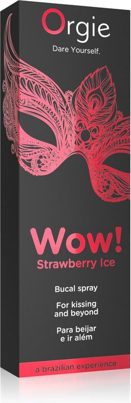 Orgie - Wow! Strawberry Ice - Bucal Spray - 0.34 fl oz / 10 ml — thumbnail 3