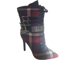 RUON-LUXE- ENKEL LAARSJE- RUITMOTIEF-NAALDHAK 9 CM-41
