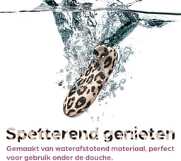Sinsaa - Vibrators voor vrouwen - Special edition - Clitoris Stimulator - 10 Zuigfunctie snelheden - Inclusief toy cleaner - Panterprint — thumbnail 10