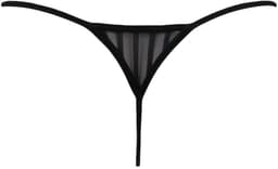 WOH heren microfiber G-string personal allure mesh zwart — thumbnail 8