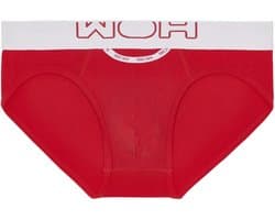 WOH herenslip sexy fun rood