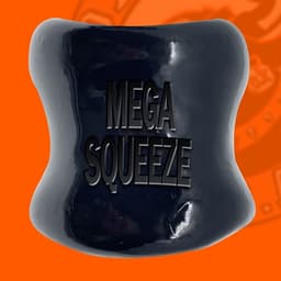 Oxballs - Mega Squeeze - Rekbare Ballstretcher van TPR - Zwart — thumbnail 5