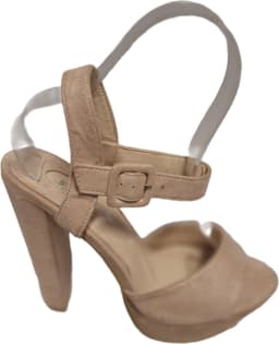 JUMEX- EROTISCHE PUMP- SUEDELOOK-PINK PLATEAU/HIGH HEEL-40 — thumbnail 2