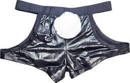 BNDGx® Sexy Cosplay Rollenspel kleding - Onesize - outfit heren bunny zwart wit set konijn — thumbnail 5