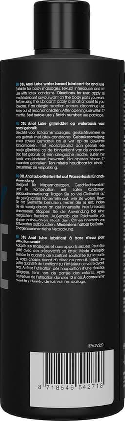 Cobeco Pharma Anal Lube Waterbasis Glijmiddel - 500 ml — thumbnail 13