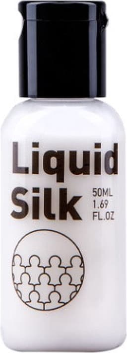 Liquid Silk - Sex Lube - Hybride Glijmiddel - Veilig voor Condooms - Ook voor Massage 50 ml — thumbnail 4