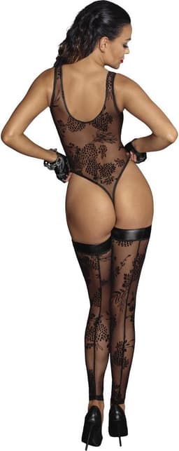 Zwart Doorzichtige Lingerie Teddy Marise
Maat 40 — thumbnail 3