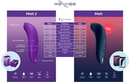 We-Vibe - Melt 2 App Controlled Clitorale Stimulator - Paars — thumbnail 5