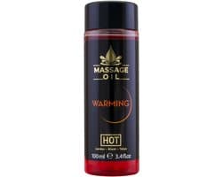 Hot - Warming 100ml Massage olie - Transparant