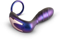 Hueman - Black Hole Anaal Vibrator Met Cockring - Oplaadbaar - Waterproof - Vibrators - Vibrators voor Mannen - Buttplug - Anal Plug - Sex Toys voor Mannen - Seksspeeltjes - Butt Plug - Paars — thumbnail 22