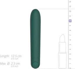 Gløv - Saga Eco Bullet Vibrator - Vibrators voor Vrouwen - Sex Toys voor Vrouwen - Duurzaam Cadeau - Duurzaamheid - Erotiek - Sex Toys voor Vrouwen met 10 Vibratiestanden - Vibrator - Groen — thumbnail 3