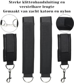 Core® Benenspreider bdsm - Seksspeeltjes voor Koppel – Erotiek Toys - Sex Sling – Love Swing – Zwart - 16cm x 10cm x 6cm — thumbnail 3