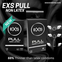 EXS Pull On Unique - 3 latexvrije condooms met pull-on strip — thumbnail 20