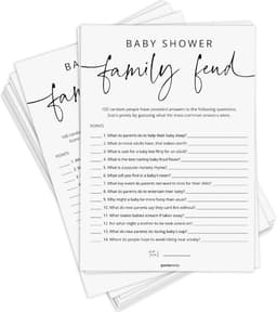 50 Babyshower Raadspellen - Interactieve Activiteit voor Jongen of Meisje — thumbnail 1