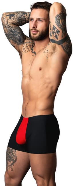 Male Power Sexy Pouch Short - XL -/ - Zwart — thumbnail 3