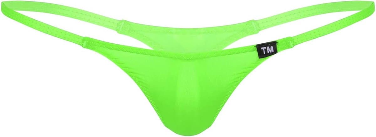Sexy Transparante G-String Rio Tanga voor Heren - Laag Taille Ondergoed — afbeelding 1