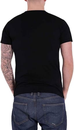 Zwart Heren T-shirt met Rockband Logo en Symbolen — thumbnail 4