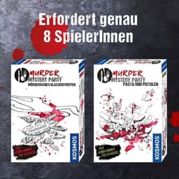Misdaad Diner Spel - Pasta en Pistolen voor 8 Spelers — thumbnail 2