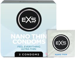 EXS Nano Thin ultra dunne condooms 3 stuks — thumbnail 1