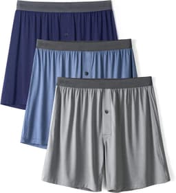 Heren Boxer Briefs met Knoopje en Open Kruis - 3 of 5 Stuks — thumbnail 2
