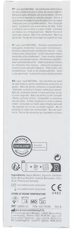 Pjur Med Natural Glide - Waterbasis Glijmiddel - 100 ml — thumbnail 3