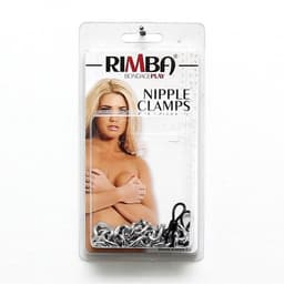 Rimba - Rubber Ringen Tepelklemmen Met Ketting - Verstelbaar — thumbnail 4