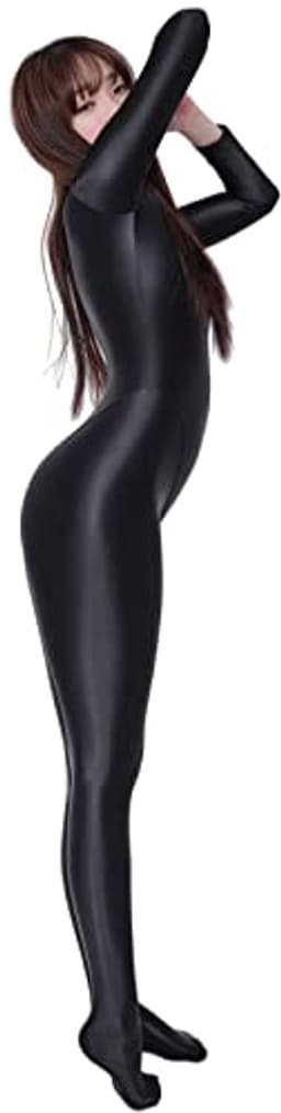 Glanzende Stretch Bodysuit voor Dames - Catsuit met Wetlook — thumbnail 5
