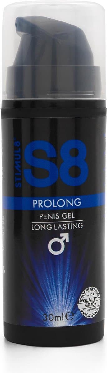 STIMUL8 - S8 DELAYER ENHANCER PROLONG PENIS GEL 30 ML — afbeelding 1