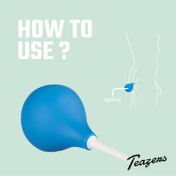 Teazers - Intieme Douche - Anaal Douche - Vaginale Douche - Klysma - Intieme Verzorging - Intieme Hygiene - Blauw — thumbnail 10