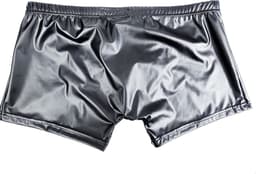 BamBella ® - Boxer short - Maat L - MAT glans - Zwart BDSM kleding kruisloos open kruis erotische heren kleding — thumbnail 7